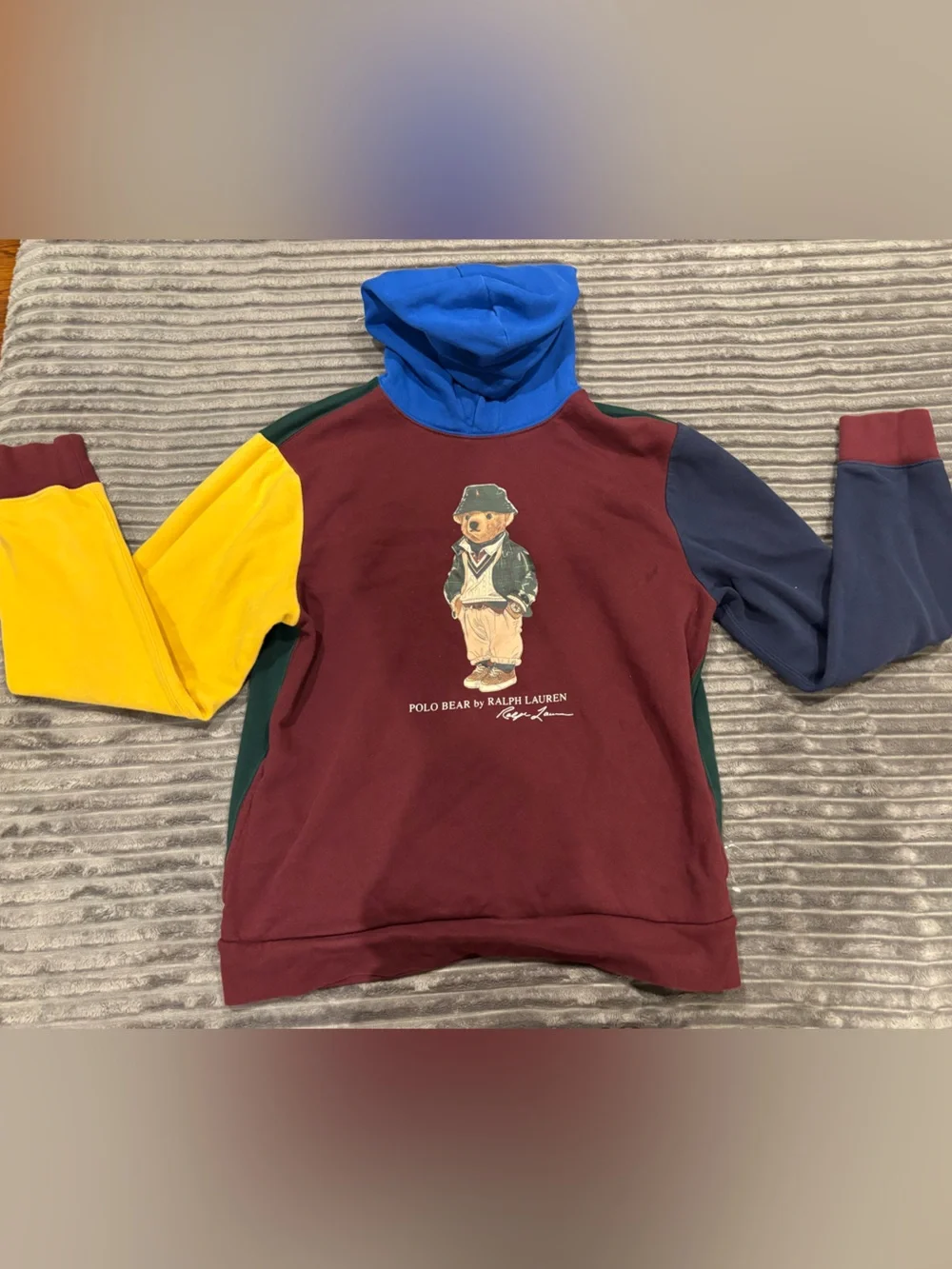 Polo by Ralph Lauren Multicolor hoodie with Bear Graphic